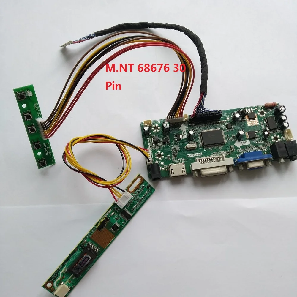 VGA M.NT68676 LCD Controller Board Driver kit for QD15TL07 HDMI DVI