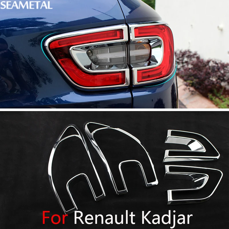Prix pour Pour Renault Kadjar 2015-2017 Voiture Feux Arrière Couvre Chrome Garniture Chrome Styling Universelle Externe Décoration De Voiture-style Prix pour Pour Renault Kadjar 2015-2017 Voiture Feux Arrière Couvre Chrome Garniture Chrome Styling Universelle Externe Décoration De Voiture-style