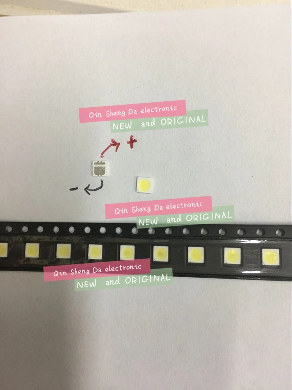 High Power LED Backlight 2W 3535 6V Cool white 135LM TV Application SBWVL2S0E | Лампы и освещение