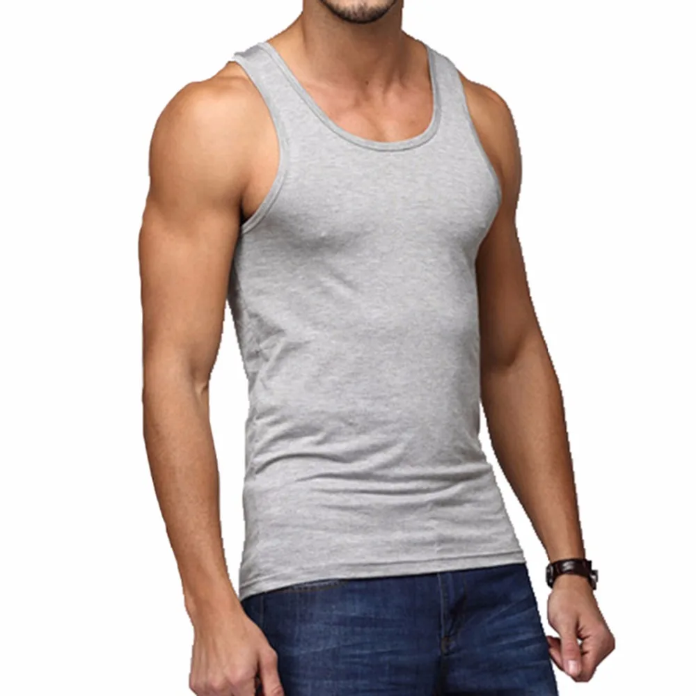 SEVENRAINBOW-Brand-tank-top-men-clothes-Cotton-O-Neck-summer-casual-bodybuilding-Sleeveless-vest-comfortable-vest