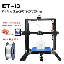 3D Принтер ET-i3 с 3D Сканера Семейный План Хорошая Цена Лучшие Принтеры 3D Горячие Продажи 3D Сканирования 3D Печати Integrated
