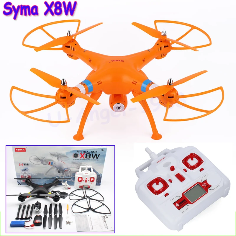 Buy Cheap Syma X8W FPV 2.4Ghz Headless RC Quadcopter Drone UVA 2MP Wifi Camera RTF with Holder As Gift