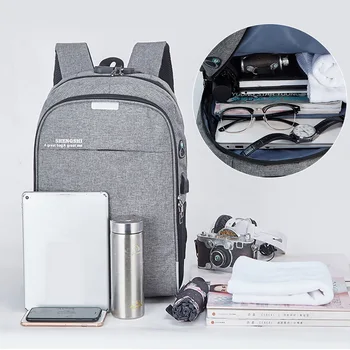 

2019 Backpack Laptop Backpack USB Charging Backbag Travel Daypacks Male School Bookbag Leisure Backpack Anti Theft Mochila