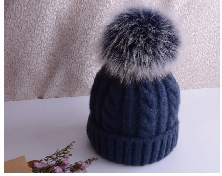 winter hat female winter cap hat with pompon knitted caps women beanie female hats for women pom pom hat