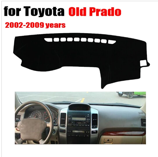 Крышка приборной панели автомобиля RKAC для Toyota old Prado 2002-2009 Lelf чехол с ручным