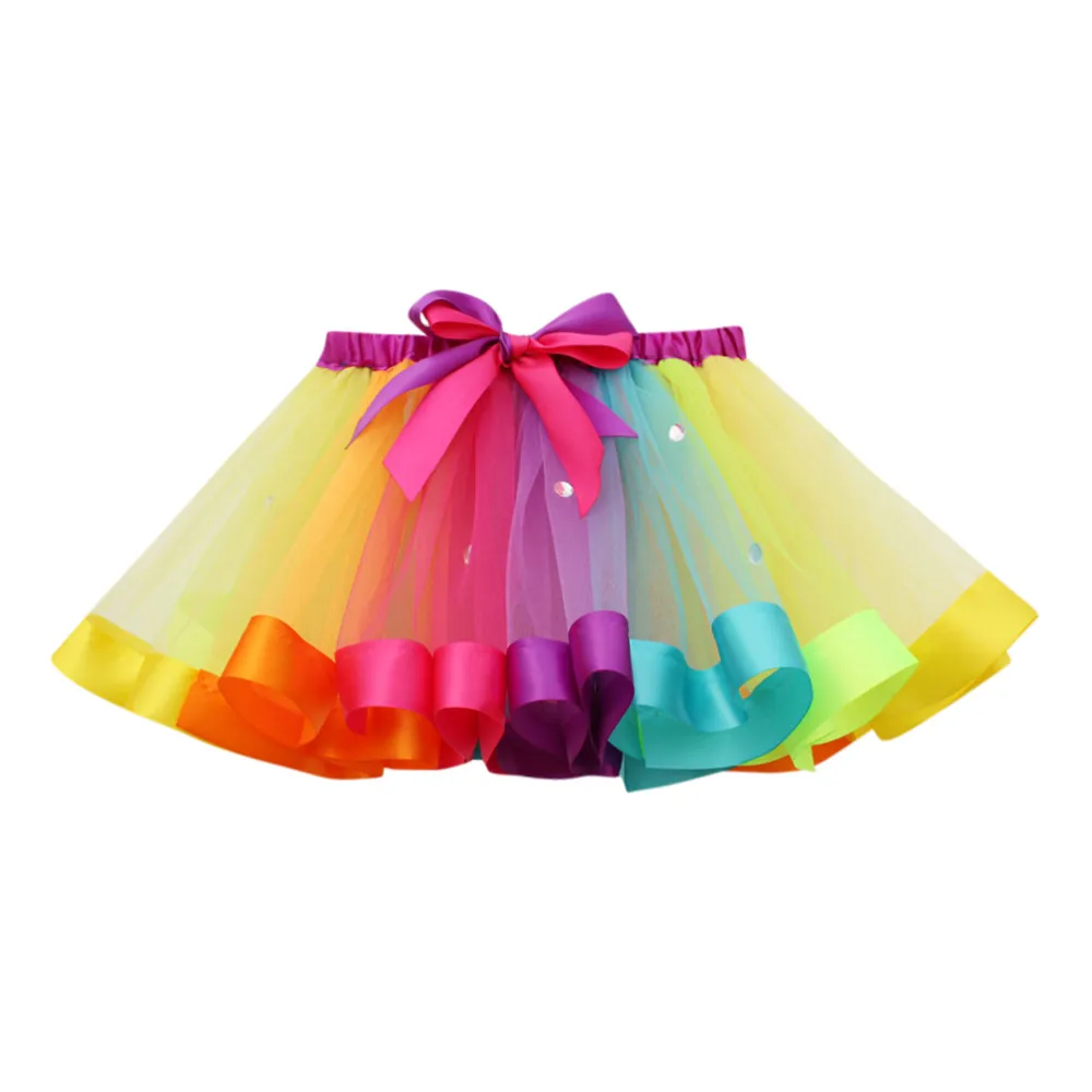 ARLONEET/Детские юбки дизайнерская фатиновая юбка танцевальный костюм Праздничная детская юбка для маленьких девочек для девочек от 2 до 6 лет, 30S59, Прямая поставка