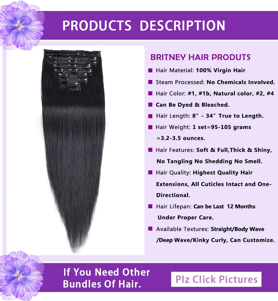 clip in human hair extensions (3)