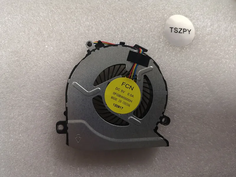 

New laptop cpu cooling fan for HP Pavilion 15-AB 15Z-a 17-G 17-G015DX tpn-q159 812109-001 0FGBW0000H DC 5V 0.5A