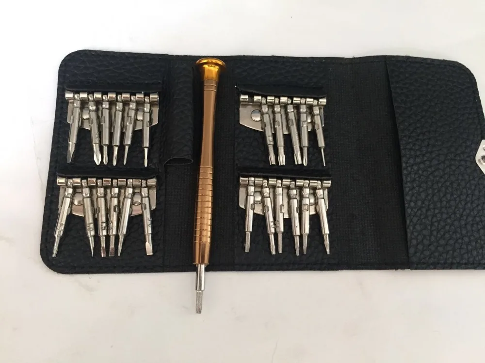 Beste 25 In 1 multifunctionele reparatie tool voor Iphone horloges tablet Bril Speelgoed Sommige Precisie instrumenten Kleine Apparaten