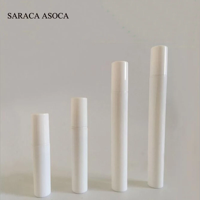 

Wholesale 2ml 3ml 4ml 5ml Plastic Perfume Bottles 100pcs/lot White color Spray Refillable Bottle Empty Small Bottles