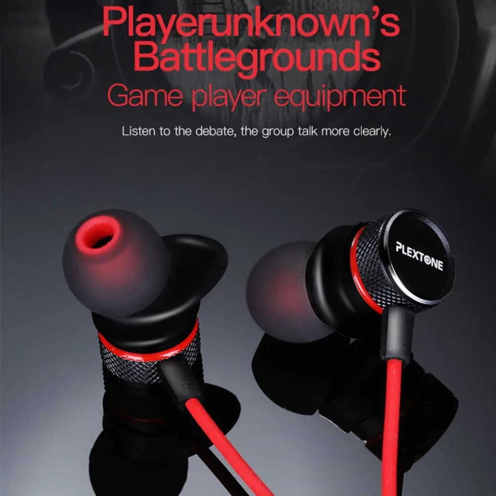 

Metal Wire Controlled Headset Esports Game 111A Mobile Phone Computer Earphone Eating Chicken Headphones
