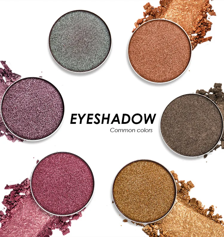 

46 colors Glitter DIY Eyeshadow Sparkling Powder, Shimmer Silky Eye Shadow Palette Magnetic Pigment Maquiagem, 4pieces/lot