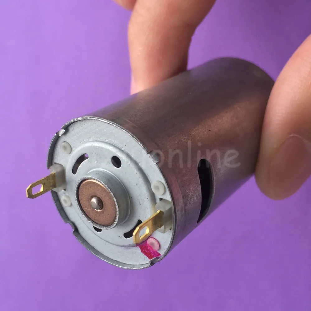 K215Y DC12-24V 390 DIY Mini DC Motor 13000-26000 rpm de alta velocidad gran torsión K215Y DC12-24V 390 DIY Mini DC Motor 13000-26000 rpm de alta velocidad gran torsión