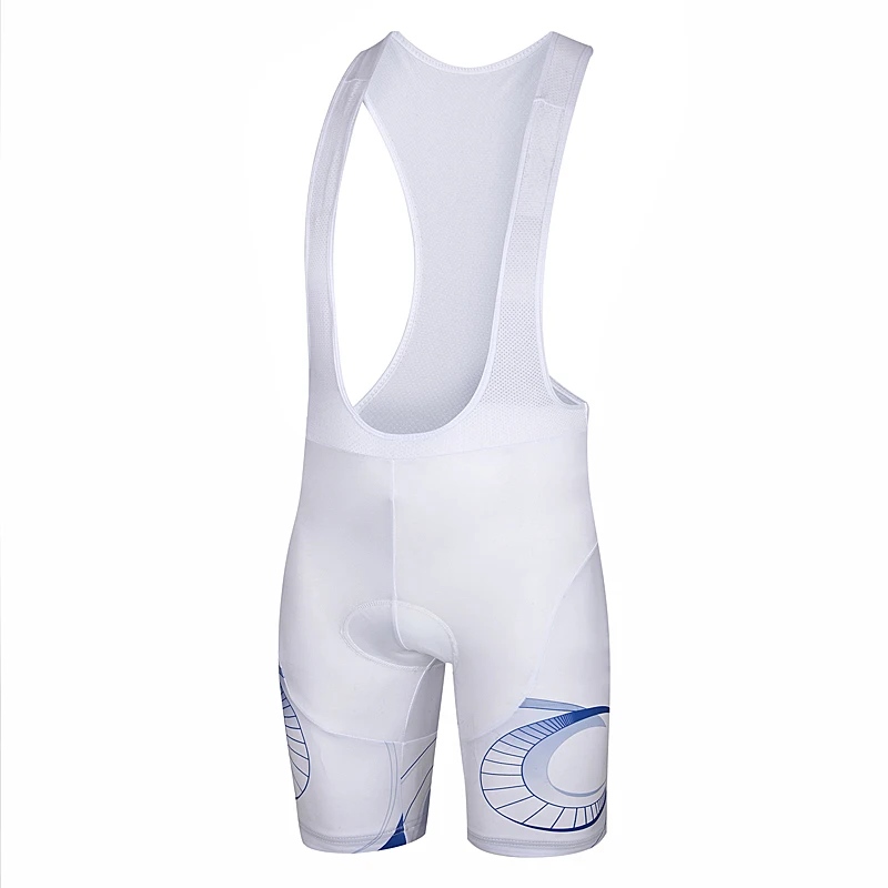 KEYIYUAN для мужчин MTB летняя спортивная одежда Велоспорт короткий рукав Джерси дышащий мягкий(нагрудник) шорты белый