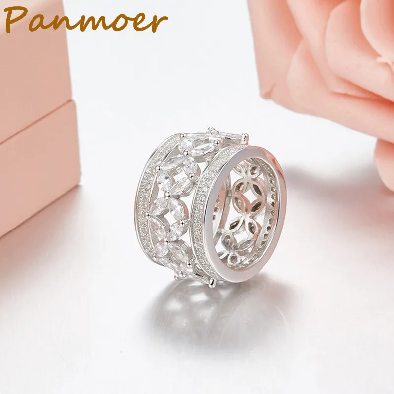 

Superior quality 925 sterling silver double t rings with tiny zircons to create simple hollow rings for women with logo jewelry