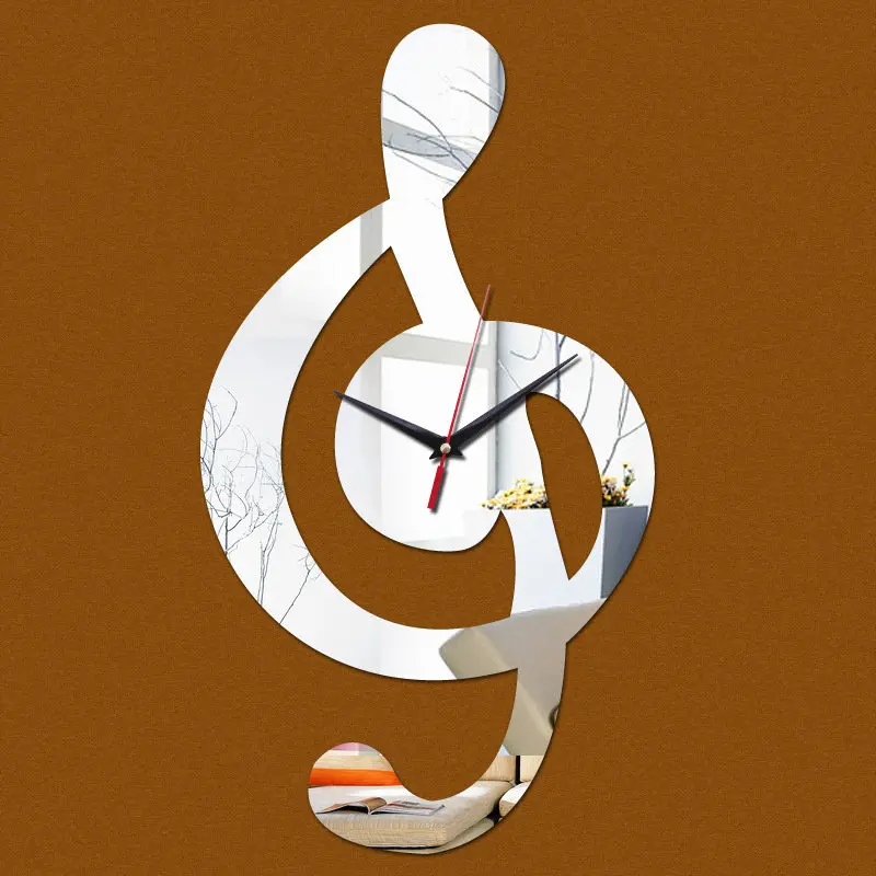 3D quartz watch home new wall clock modern design self adhesive sticker wanduhr mirror silent wall clock for living room klok  (1)