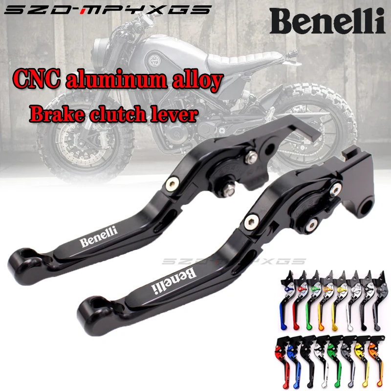 

Motorcycle brake handle CNC aluminum foldable adjustment clutch brake lever for Benelli TNT 125 135 TNT 125 TNT 135 2016-2017