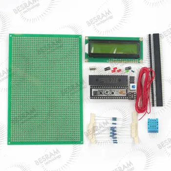 

Digital Temperature and Humidity Display Board (LCD) KIT