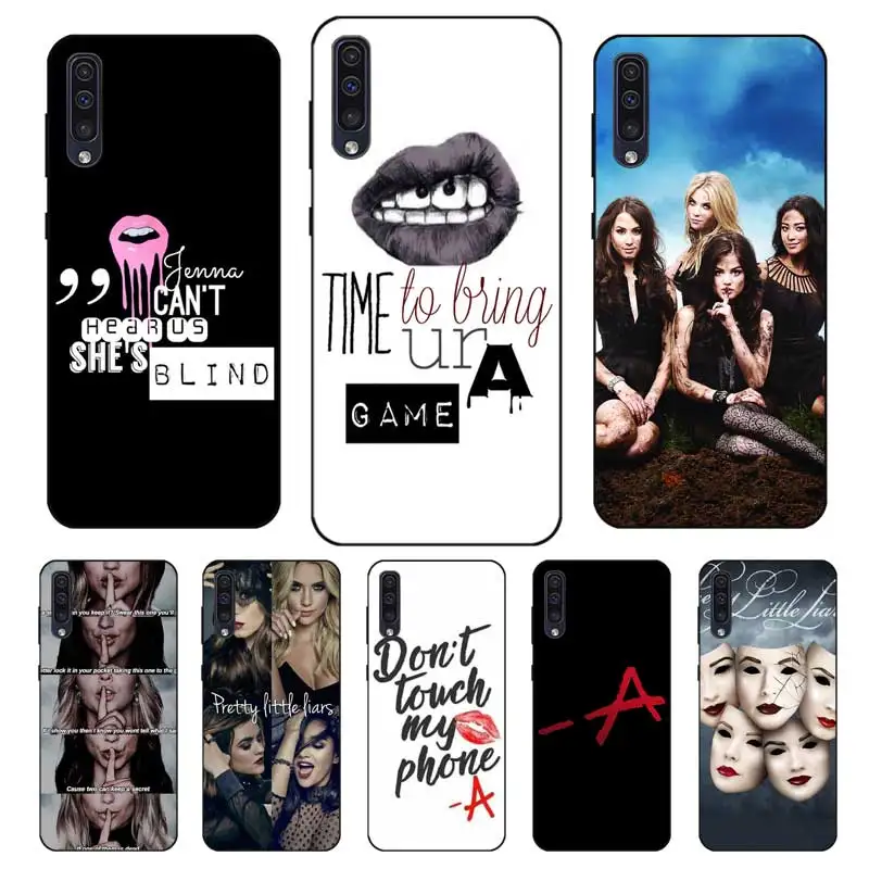 

P171 Pretty Little Liars Black Silicone Case For Samsung Galaxy A2 Core A6 A7 A8 A9 A10 A30 A40 A50 A60 A70 A8S A9S A20E Plus