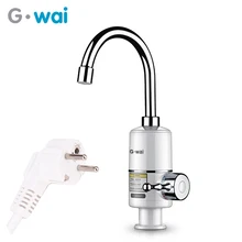 Мгновенный проточный водонагреватель кран мгновенный кран кухонный водонагреватель кран мгновенный кран горячей воды Цифровой ЕС штекер