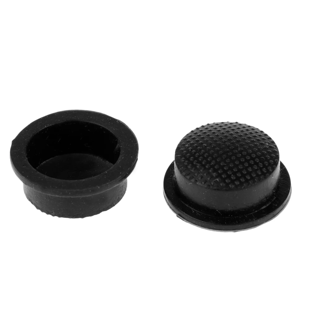 MagiDeal 10pcs LED Flashlight Torch Light Tail Switch Button Cover Cap Rubber Cover Cap Anti Slide Skid Slip