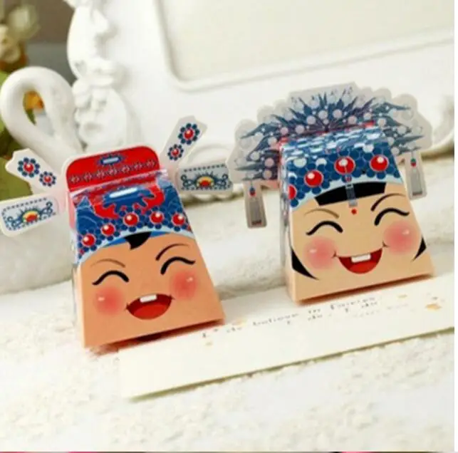 

wholesale 3000pcs/lot 3D Chinese wedding Beijing opera Bride and Groom Wedding Favor Boxes gift box candy box