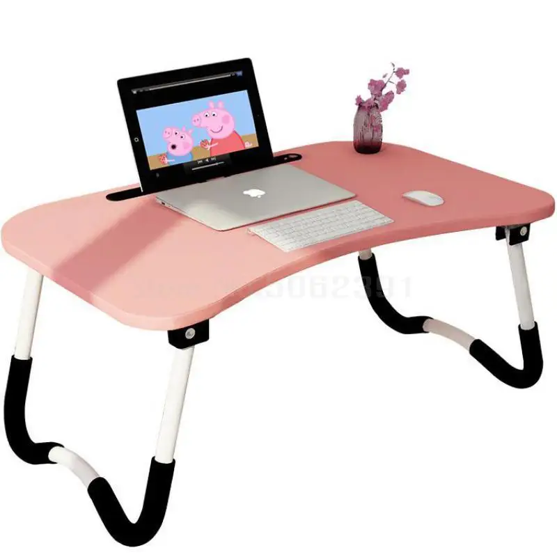 

Table Foldable Notebook Computer Lazy Desk Student Dormitory Study Desk Dormitory Artifact Board Simple Household Mini