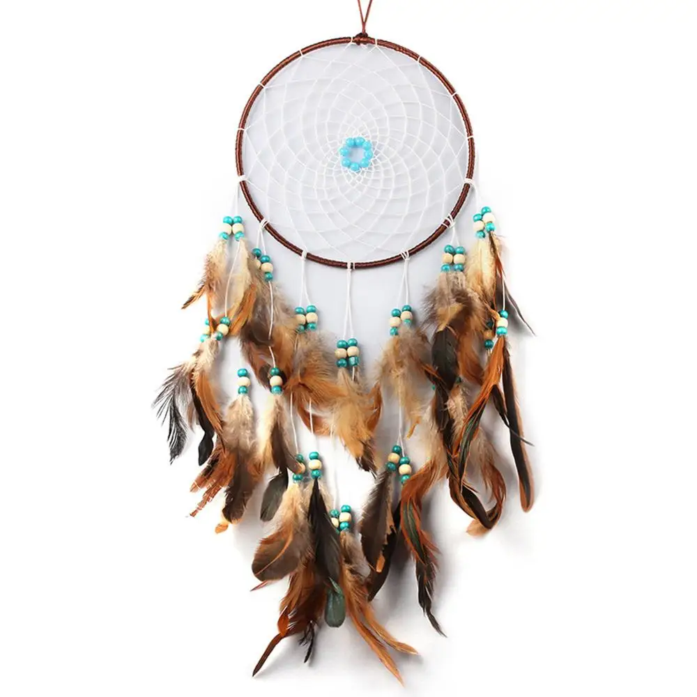 Dreamcatcher Indian Style Wind Chimes Feather Pendant Dream Catcher