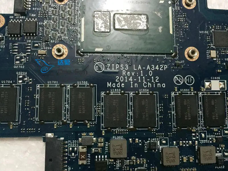 Материнская плата для ноутбука Lenovo Thinkpad YOGA 12 i7 5600U ZIPS3 системная 100% протестирована