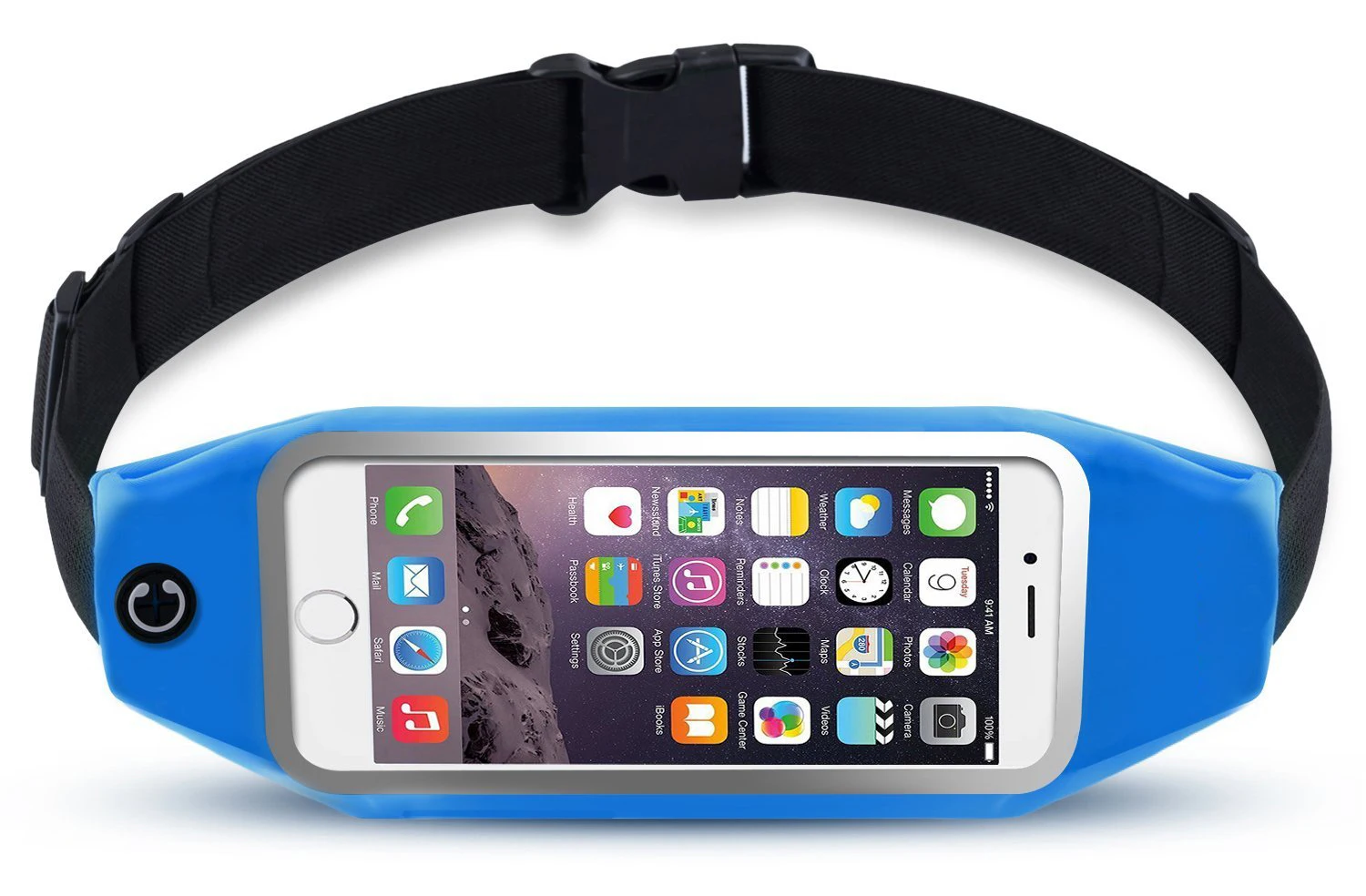 6S Water-Resistant Sports Running Gym Adjustable Waist Belt case for iPhone 6 