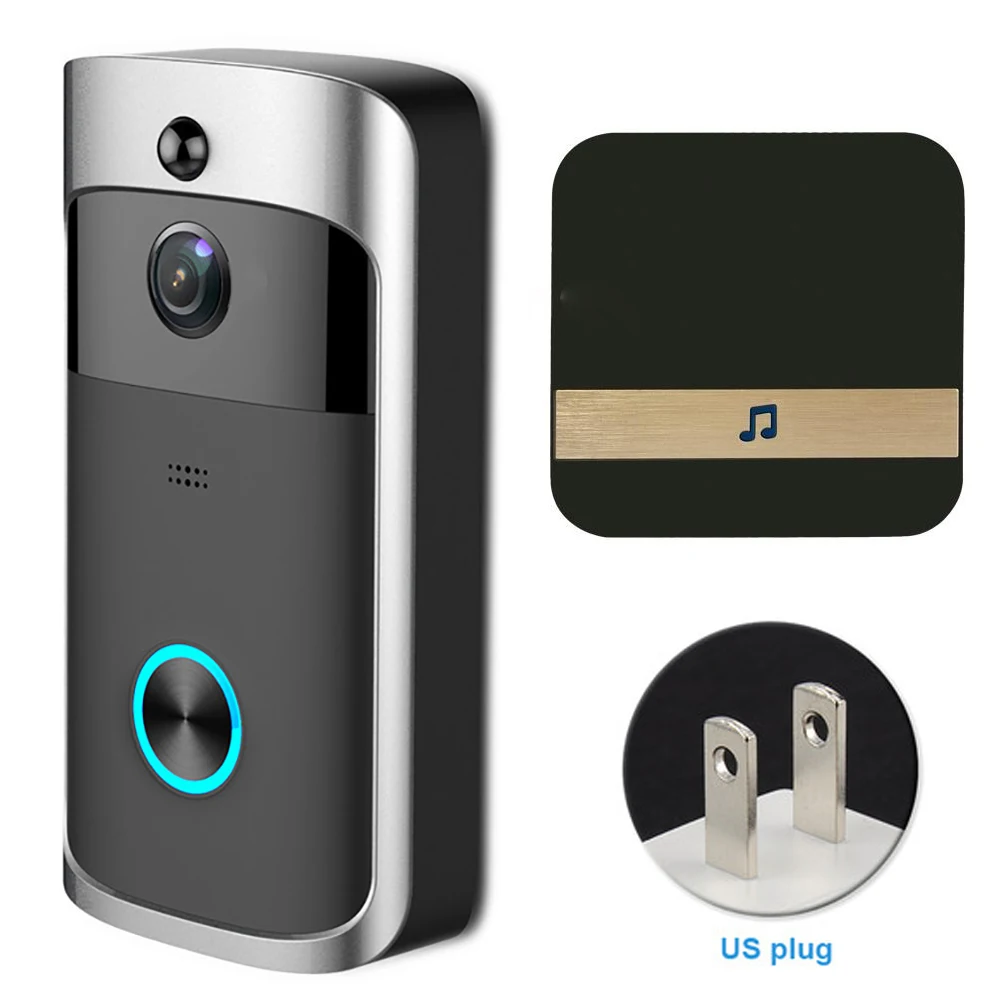 

Wireless Low Power Consumption Security Night Vision Distant Control Home Monitor Video Visual WIFI Door Bell
