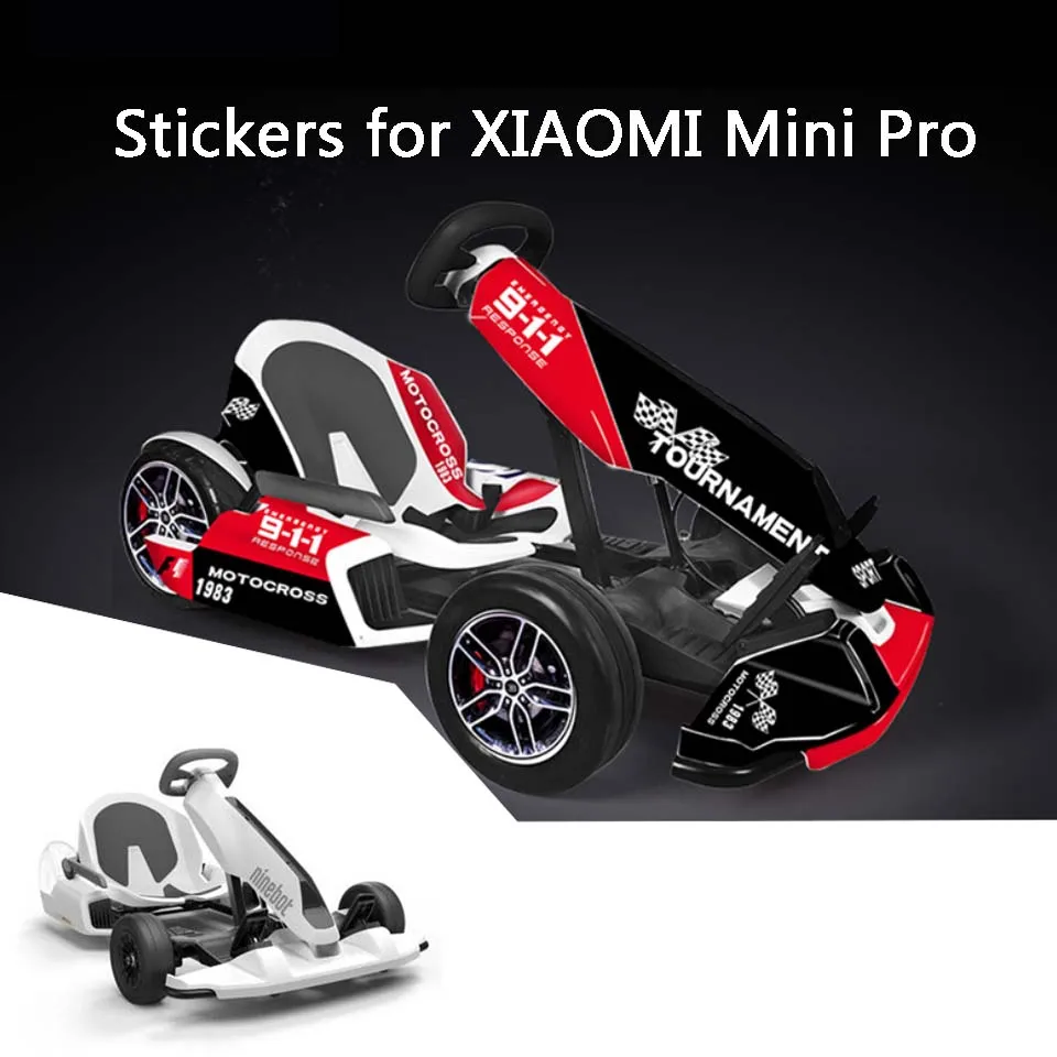 Buy Kart Sticker Scooter Stickers for XIAOMI Mini Pro