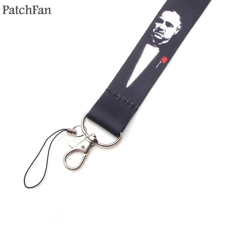 Patchfan Бог Отец кино шейный ремешок для ключей очки держатель карт из Бисера Брелок
