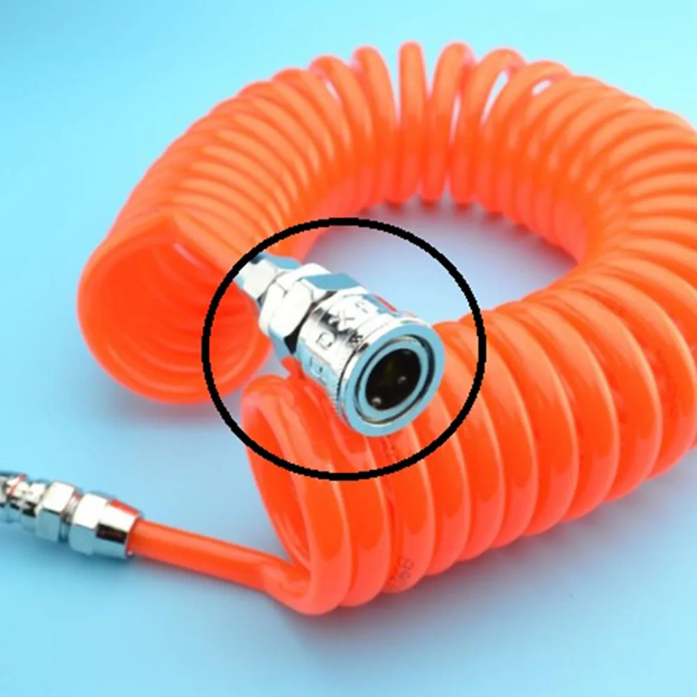 

SAT9207 PU Hose5*8 8meter with Coupling for Spray Gun