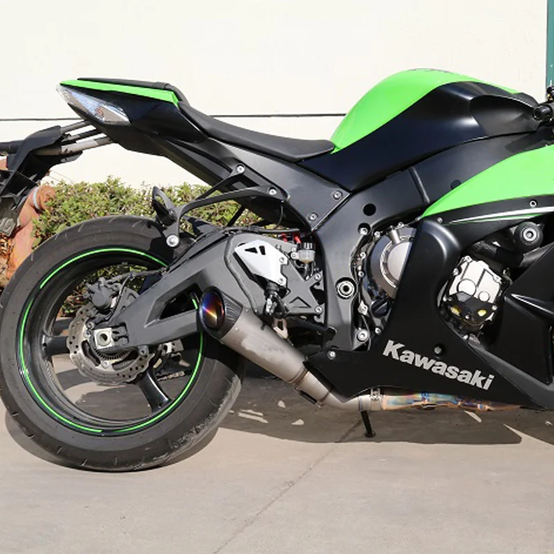 MOKALI индивидуальные титановые выхлопные трубы для KAWASAKI ZX10R на 2011- год, ZX10R глушитель, побега для Kawasaki zx10r