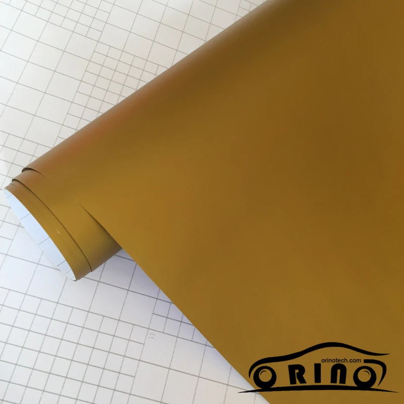 Golden Matte Vinyl Wrap-3