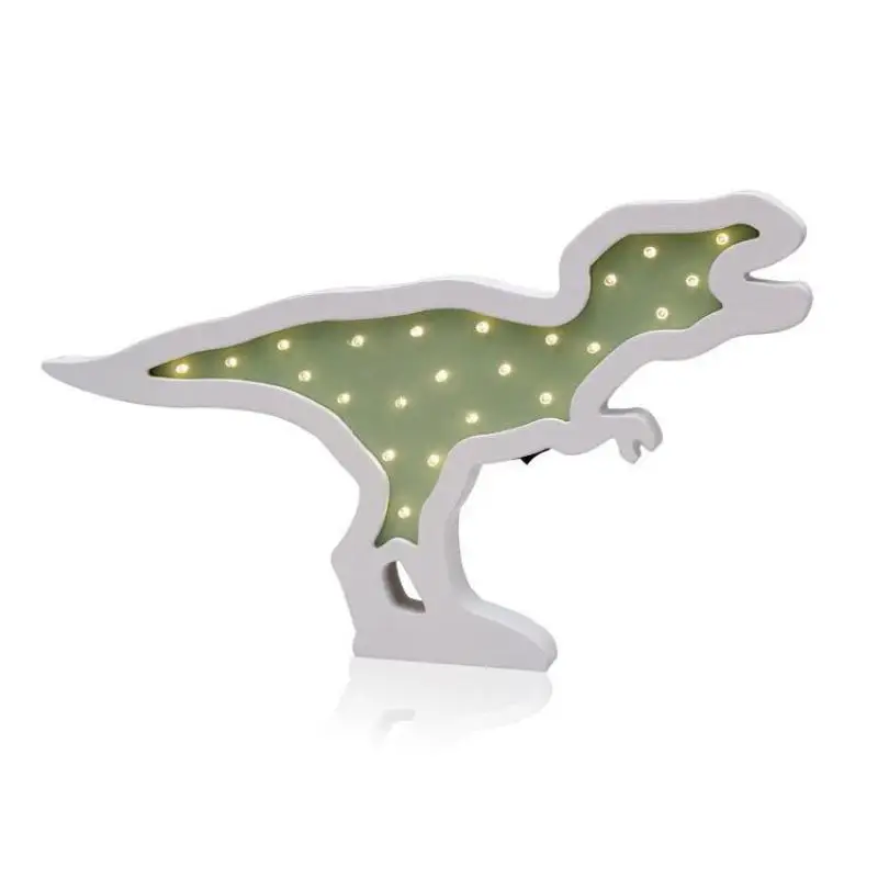 

Wooden Baby Dinosaur Led Nightlight Children Room Led Night Light Luminaria De Mesa Kids Lights Novelty Lamps