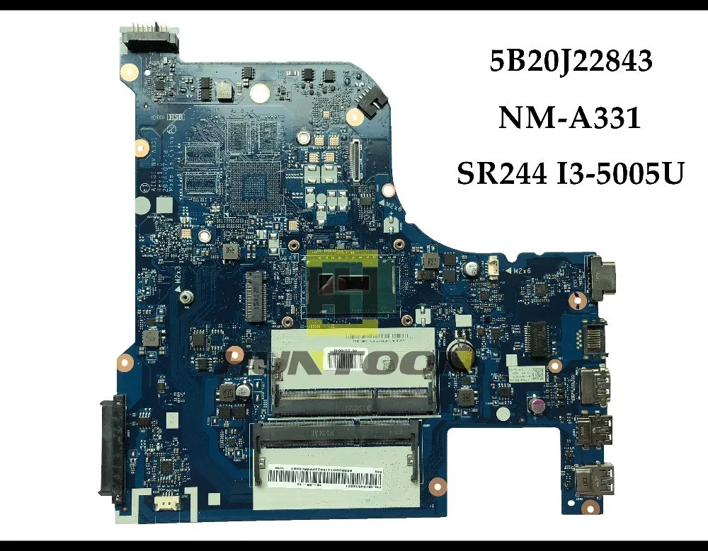 Высокое качество FRU:5B20H14166 для Lenovo Ideapad B70 80 материнская плата ноутбука AILG1 NM A331 SR244 I3