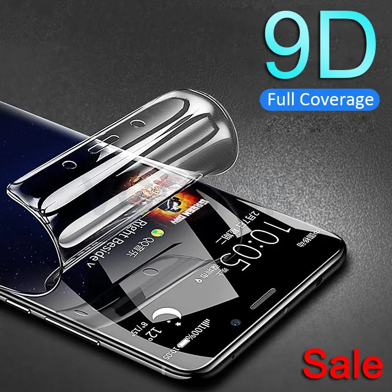 Screen Protector For Samsung Galaxy S9 S8 Plus S7 Edge Note 8 9 Screen Protector Samsung A6 A8 Plus 2018 Soft Film Full Cover