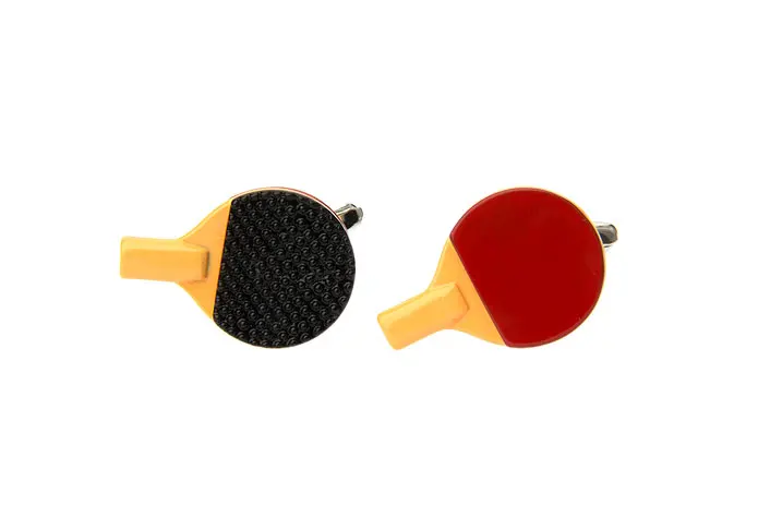 Pingpong Paddle Cufflinks