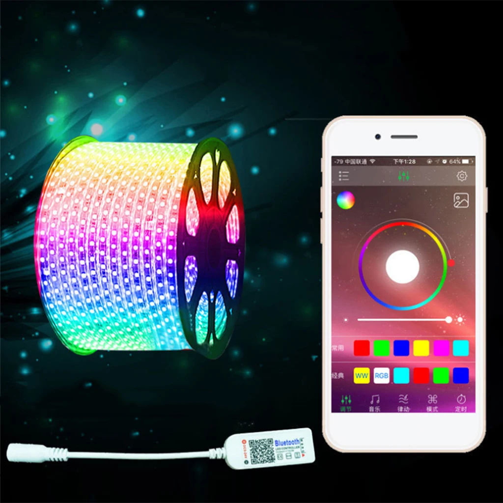 DC12V Светодиодный Мини WIFI RGBW контроллер Bluetooth IOS/Android мобильный телефон