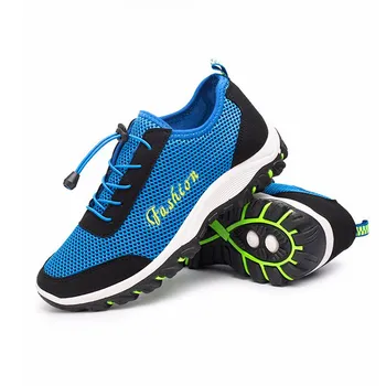 

2019 spring and summer summer breathable mesh casual outdoor lazy fashion lightweight men's shoes