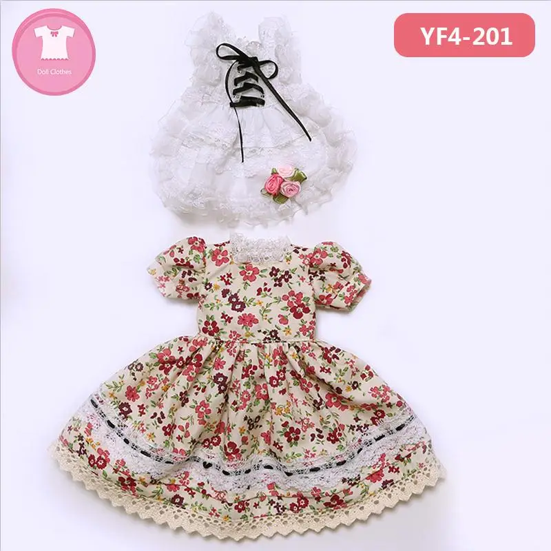 BJD кукольная одежда 1/4 Shasha Ribbon манго Миу милое платье красивая кукольная одежда Для RL девушка тело кукла аксессуары RL кукла - Цвет: YF4-201