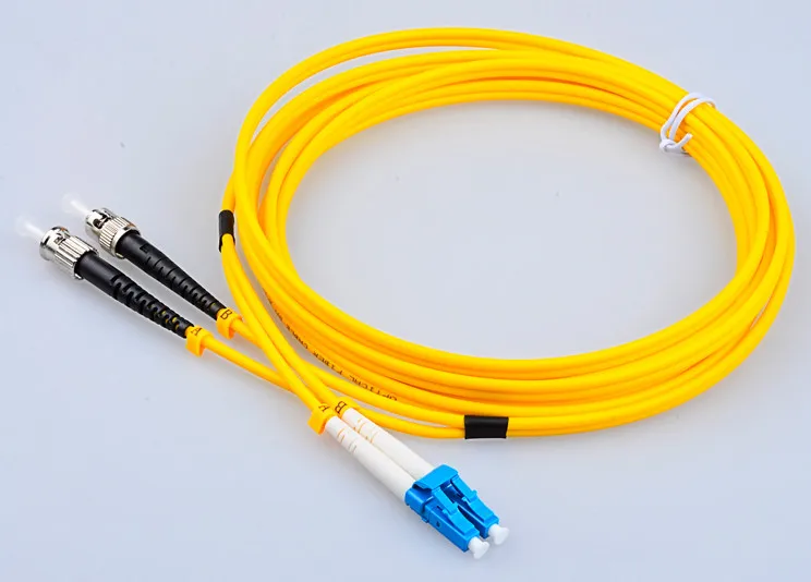 8-метровый LC-ST волоконно-оптический кабель однорежимный, двойной патч-корд 9/125 8 м