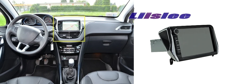 Sale For PEUGEOT 2008 2013~2016 LiisLee Car Multimedia TV DVD GPS Radio Carplay Original Style Navigation Navi 3