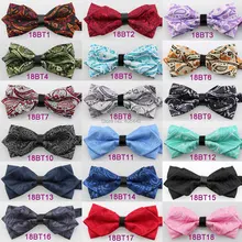 Yibei coahella Галстуки Новое поступление Пейсли алмаз регулируемый галстук-бабочка для взрослых бабочка для смокинга Бабочка Предварительно завязывается