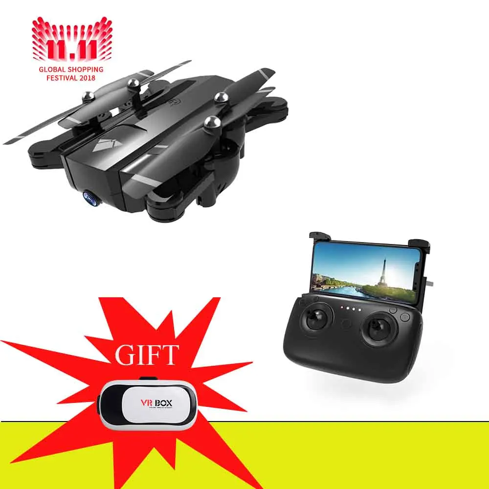

Professional Drones with 720P WIFI HD Camera Double Cam Dron SG900 Follow Me Altitude Hold Quadrocopter Foldable SG900-S Drone