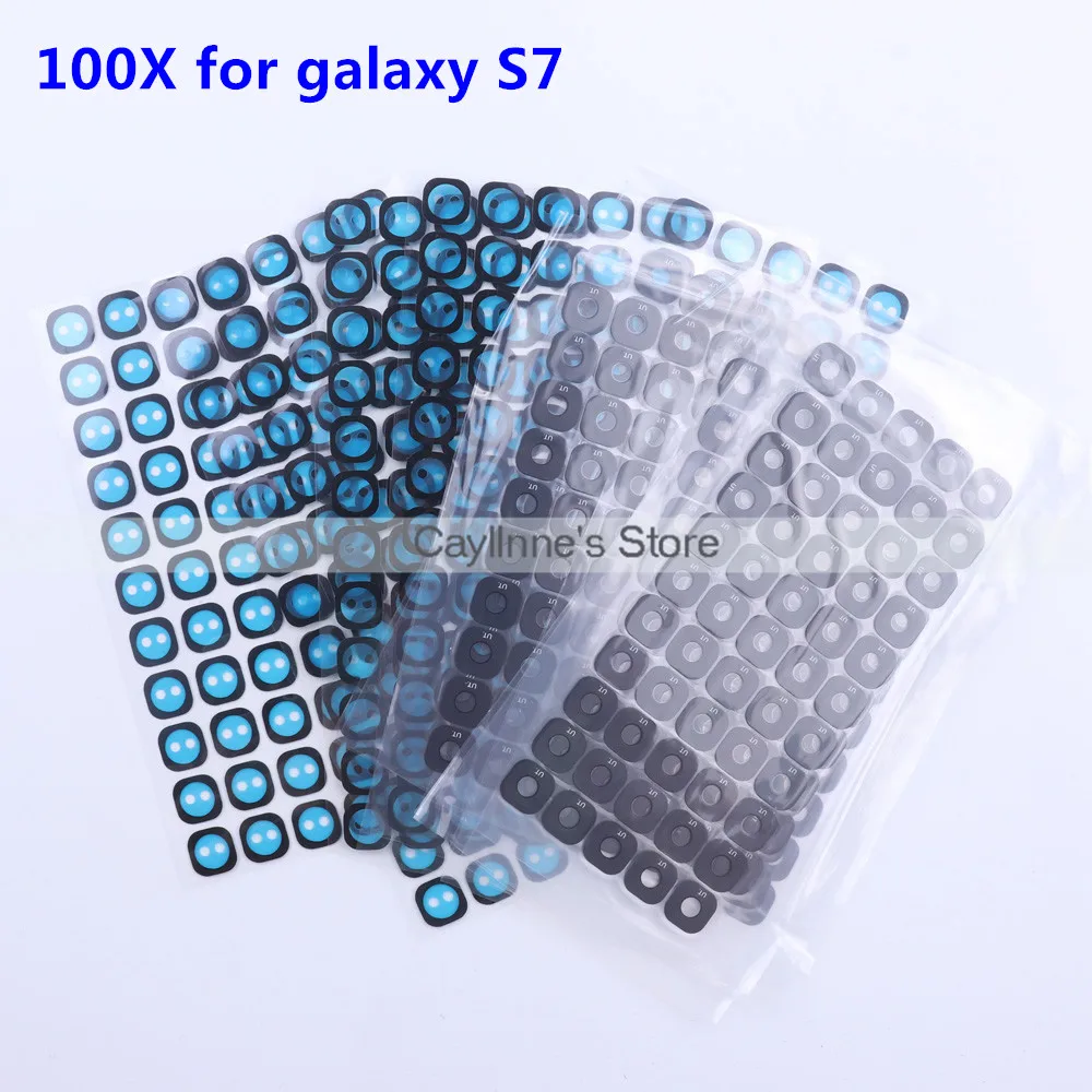 100set New Back Rear Camera Glass Lens Cover + Adhesive Sticker For