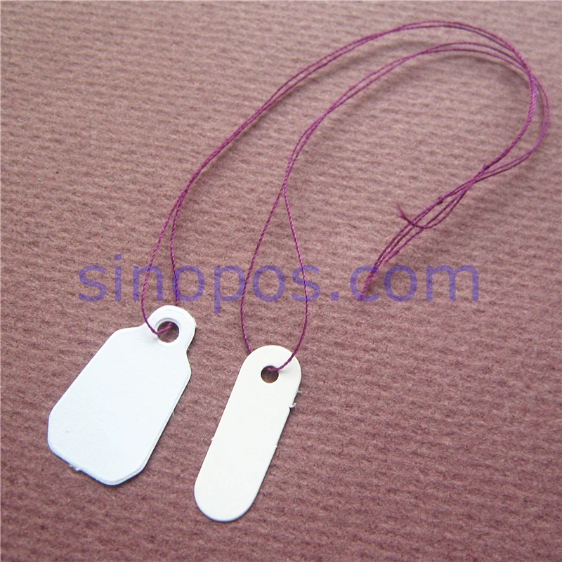 Бирка для ювелирных изделий с цветной нитью наполнителя серьги кольцо очки