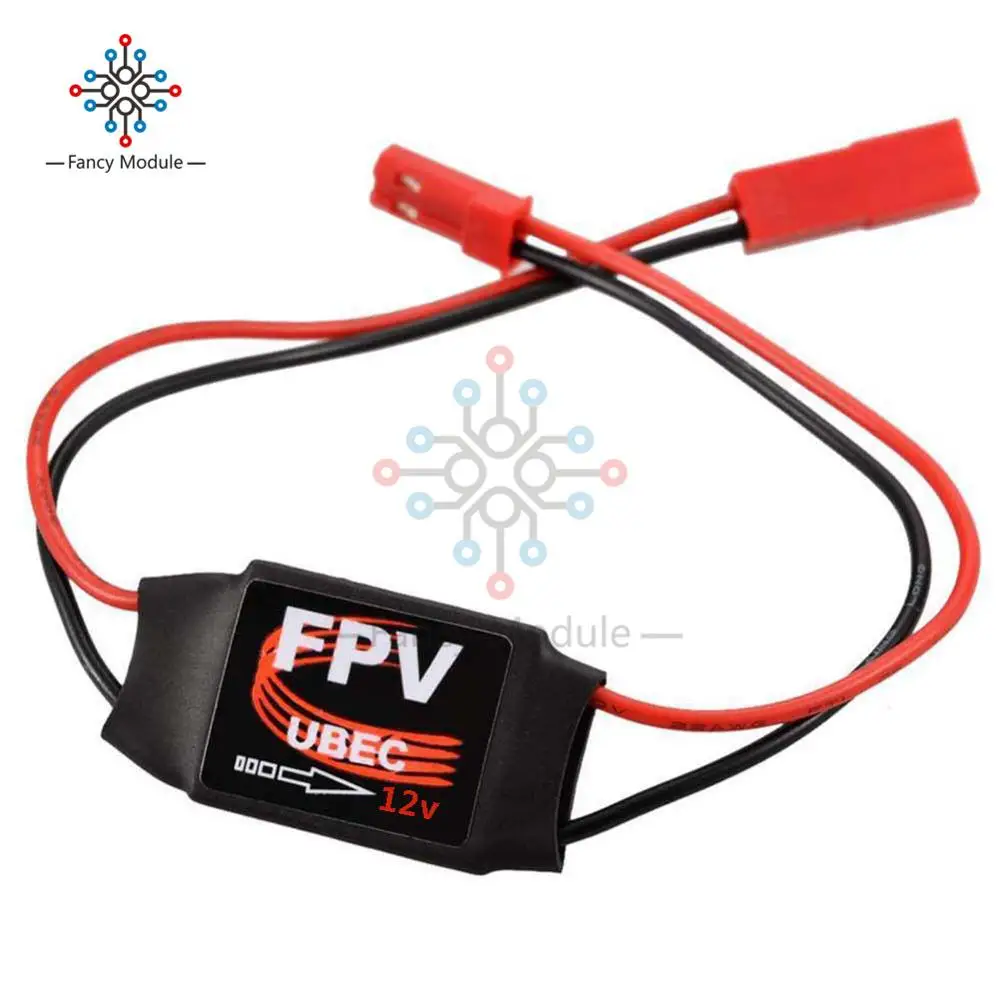 

FPV 3A UBEC 12V DC-DC Converter Step Down Module Mini BEC For RC Plane Cameras GoPro Brushless Gimbals